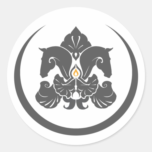 Large Logo Sticker (Front)