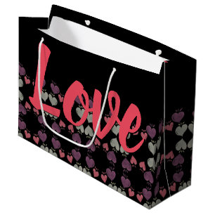Large Love Heart Gift Bag