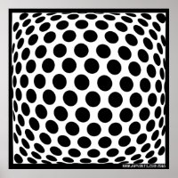 Large Madison Op Art Poster