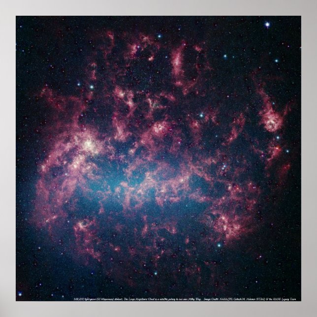 Large Magellanic Cloud 2 Poster (Front)