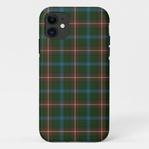 Large Manitoba tartan iPhone 11 Case