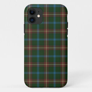 Large Manitoba tartan iPhone 11 Case