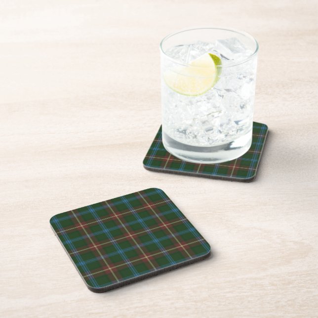 Large Manitoba tartan Coaster (Right Side)