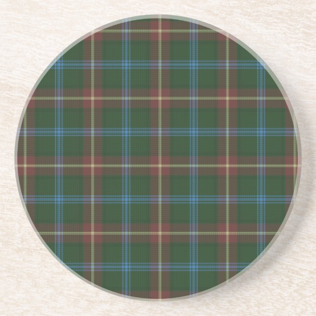 Large Manitoba tartan Coaster (Front)