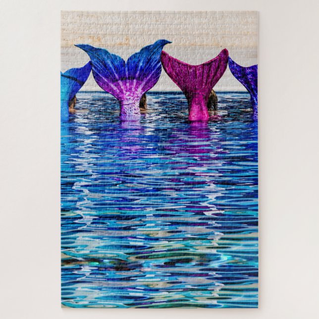 Large Mermaid puzzle!!!  Over 1000 pieces! Jigsaw Puzzle (Vertical)
