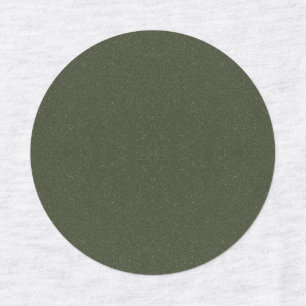 Large Moss Green Textured Round Stickers – Custom