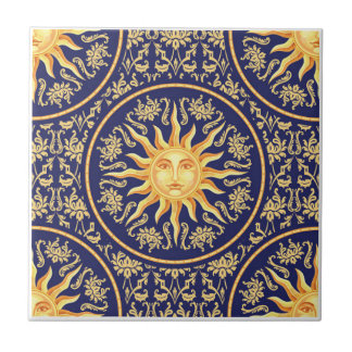 Large Motif Ceramic Tile