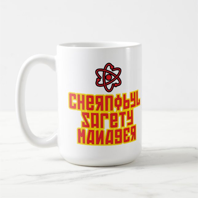 Large Mug - Chernobyl Safety Manager (Gauche)