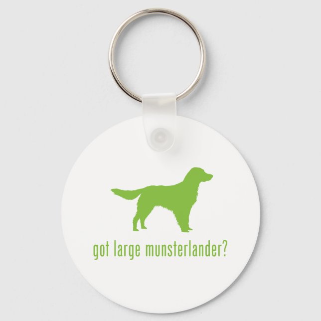 Large Munsterlander Keychain (Front)