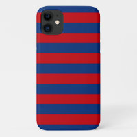 Large Nautical Theme Horizontal Stripes Style