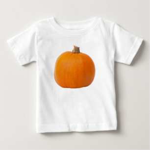Large Orange Fall Harvest Pumpkin Baby T-Shirt