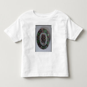 Large oval dish moulded in relief toddler t-shirt