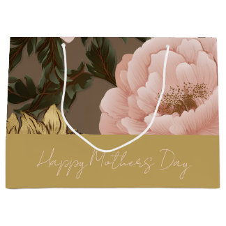 Large Oversized Floral Gift Bag