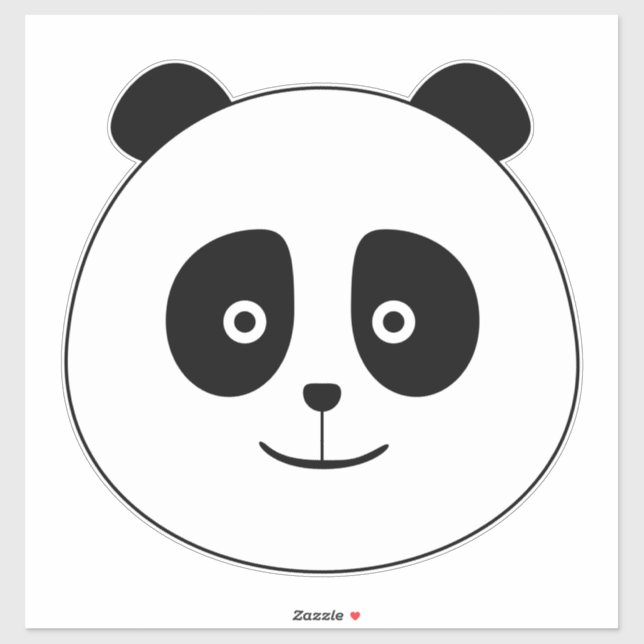 Large Panda Sticker (Sheet)