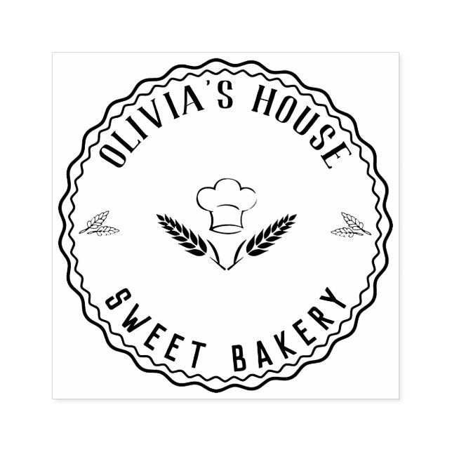 Large Personalized Homemade Logo Custom Rubber Sta Rubber Stamp (Imprint)