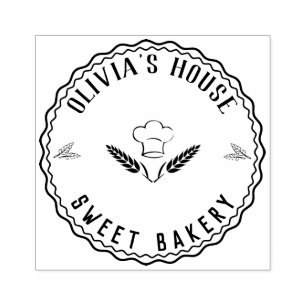 Large Personalized Homemade Logo Custom Rubber Sta Stamp