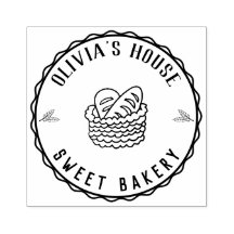 Large Personalized Homemade Logo Custom Rubber Sta