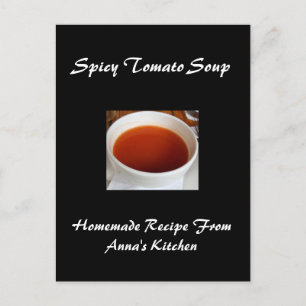 Large Personalized Recipe Cards