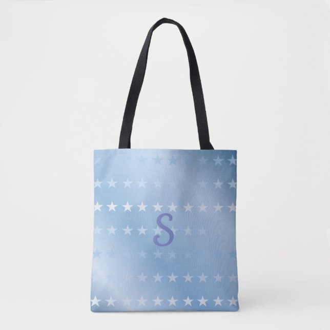 Large Personalized Tote Bag (Front)
