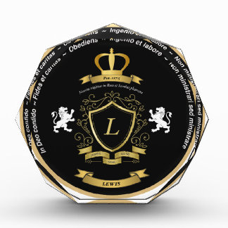 Large Photo Block with Lewis Crest