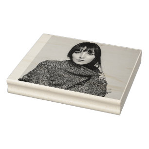 Large PHOTO rubberstamp custom BIG Rubber Stamp