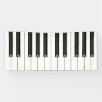 Large Piano Keys Customizable Music