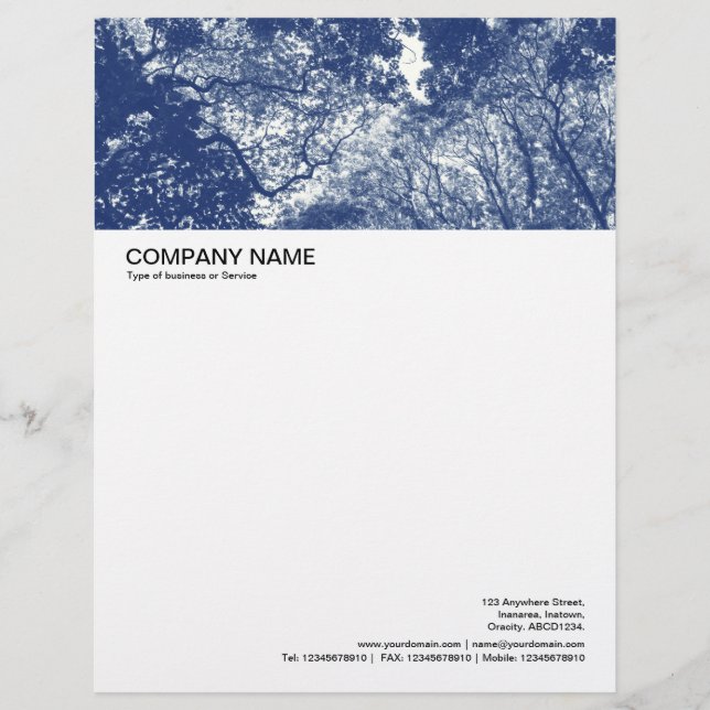 Large Picture Header - Woodland Canopy 02 Letterhead (Front)