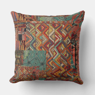 large pillow for your sofa with tribal motif