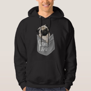 large pocket pug dog cute animal Classic T-Shirt 5 Hoodie