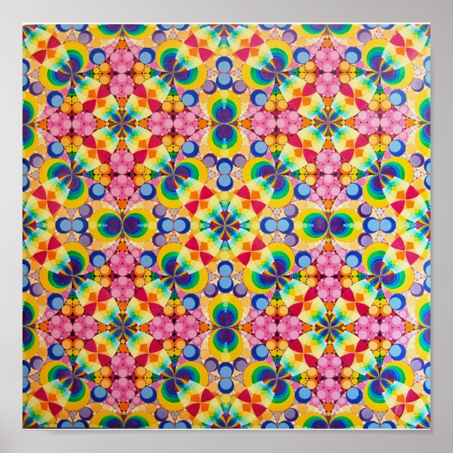 Large Quantum Froth Poster (Front)