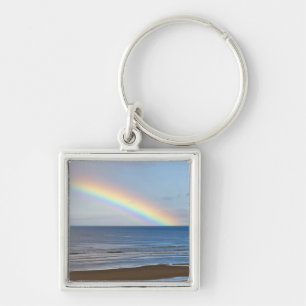 Large rainbow over the Pacific Ocean at Keychain
