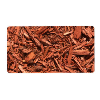 Large red cedar mulch pattern landscape contractor