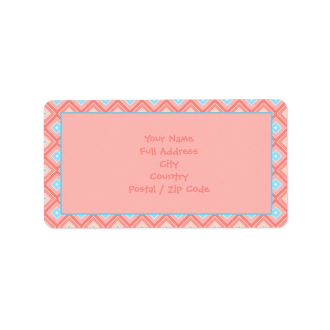 Large Return Address Label (Front)