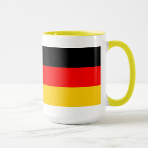 Large Ringer cup yellow Germany flag