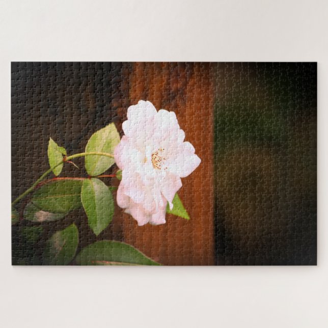 Large Rose Jigsaw Puzzle (Horizontal)