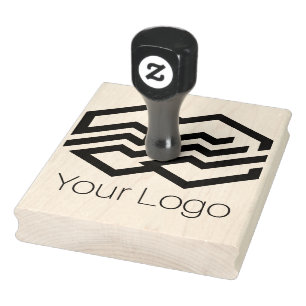 Large Rubber Stamp Custom Business Logo