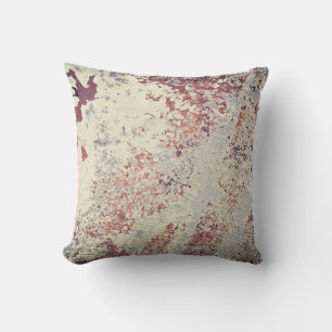 Large Rust backgrounds - perfect background abstra Throw Pillow