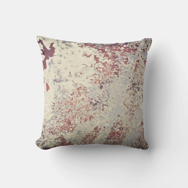 Large Rust backgrounds - perfect background abstra Throw Pillow (Front)