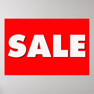 Large Sale Sign