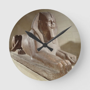 Large Sphinx, from Tanis (granite) Round Clock