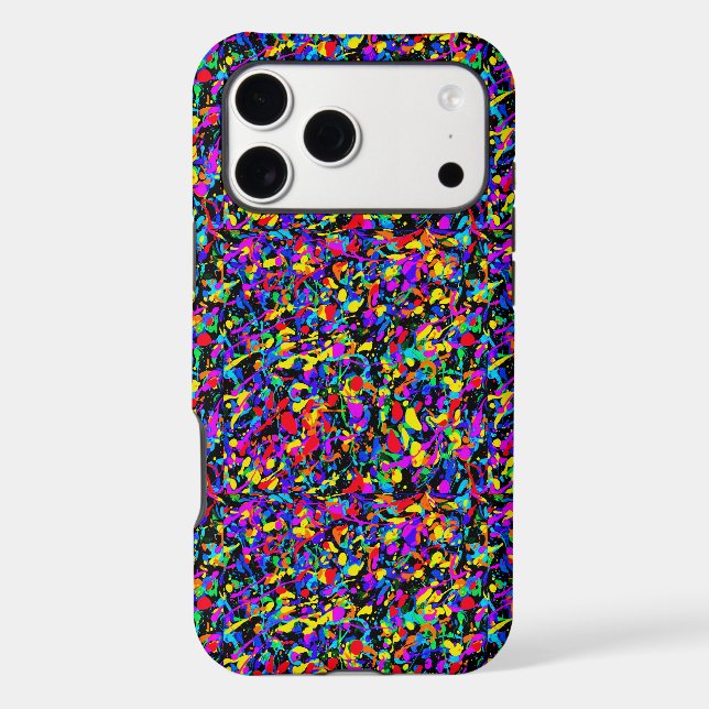 Large Splatter - Coque iPhone (16 Pro Max) (Verso)