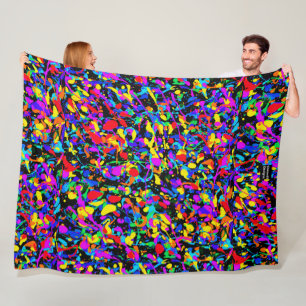 Large Splatter - Fleece Blanket