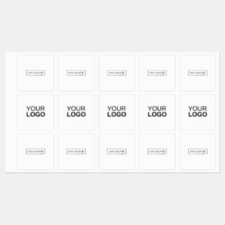 Large Square Adhesive / Waterproof Label