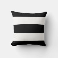 Large Stripe Black and White