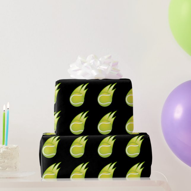 Large Tennis ball wrapping paper (Party Gifts)
