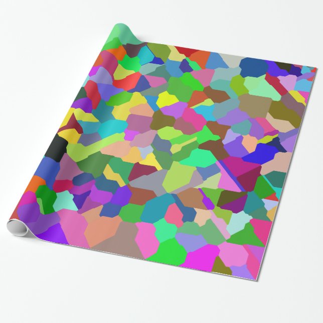 Large Tile Wrapping Paper (Unrolled)