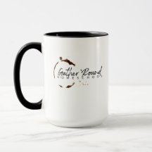 Large Two-toned Mug with stain (444 mL)