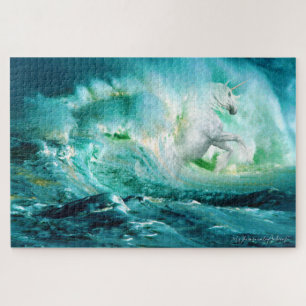 Large - Unicorn of the Sea 2 Jigsaw Puzzle