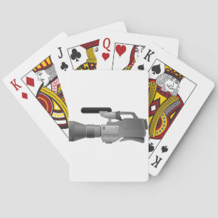 Large Video Camera Playing Cards