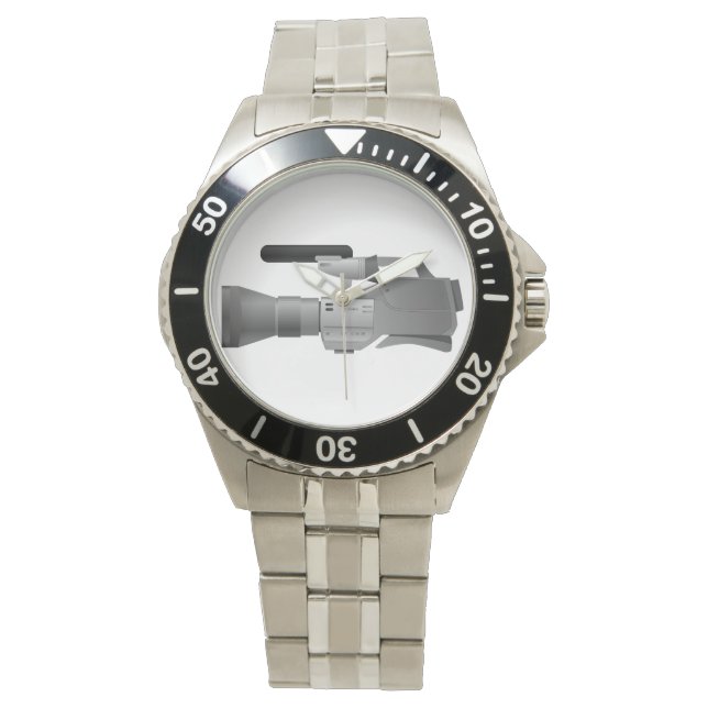 Large Video Camera Watch (Front)